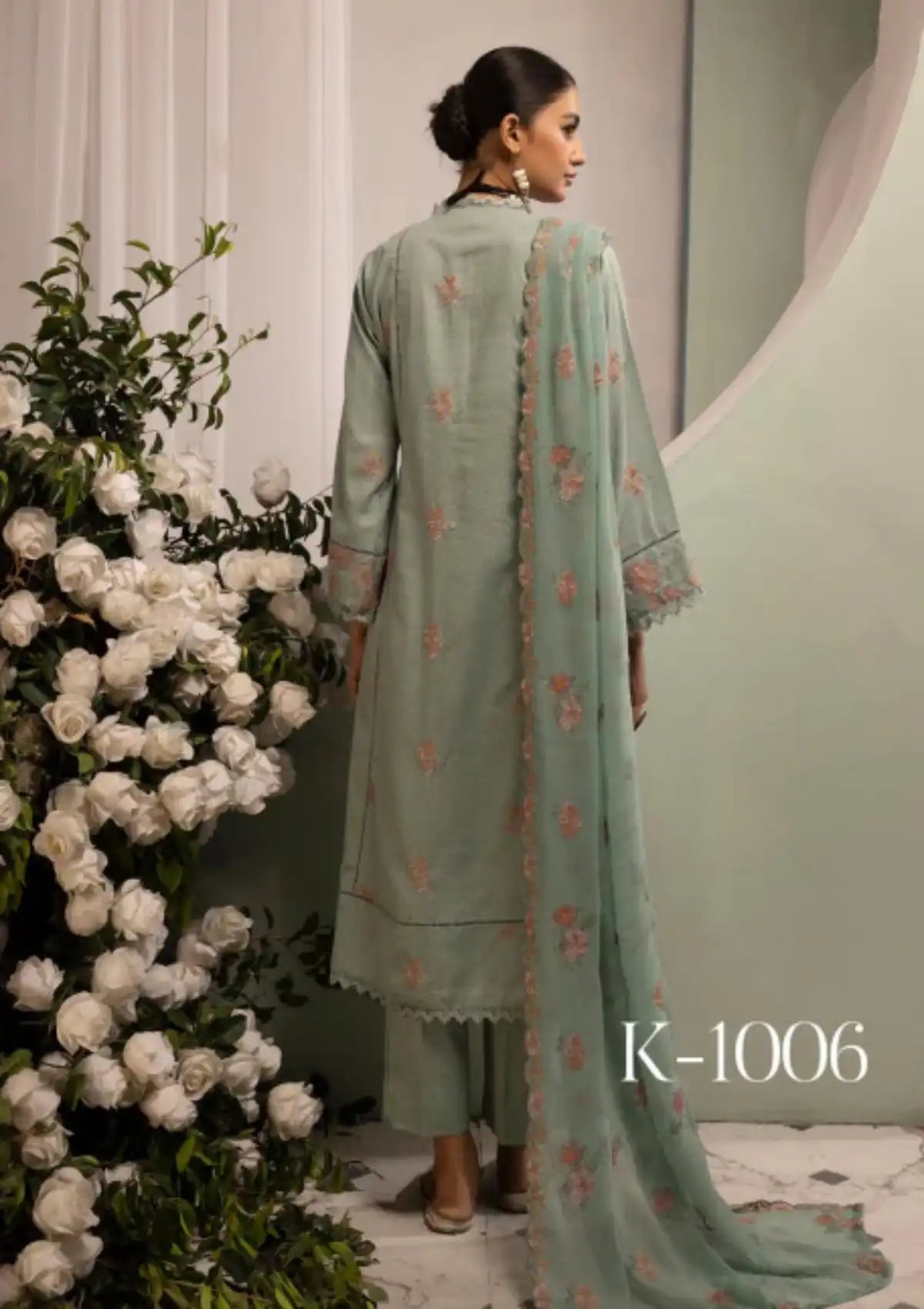 Khoobsurat Emb Karandi'23 K-1006 - Mohsin Saeed Fabrics