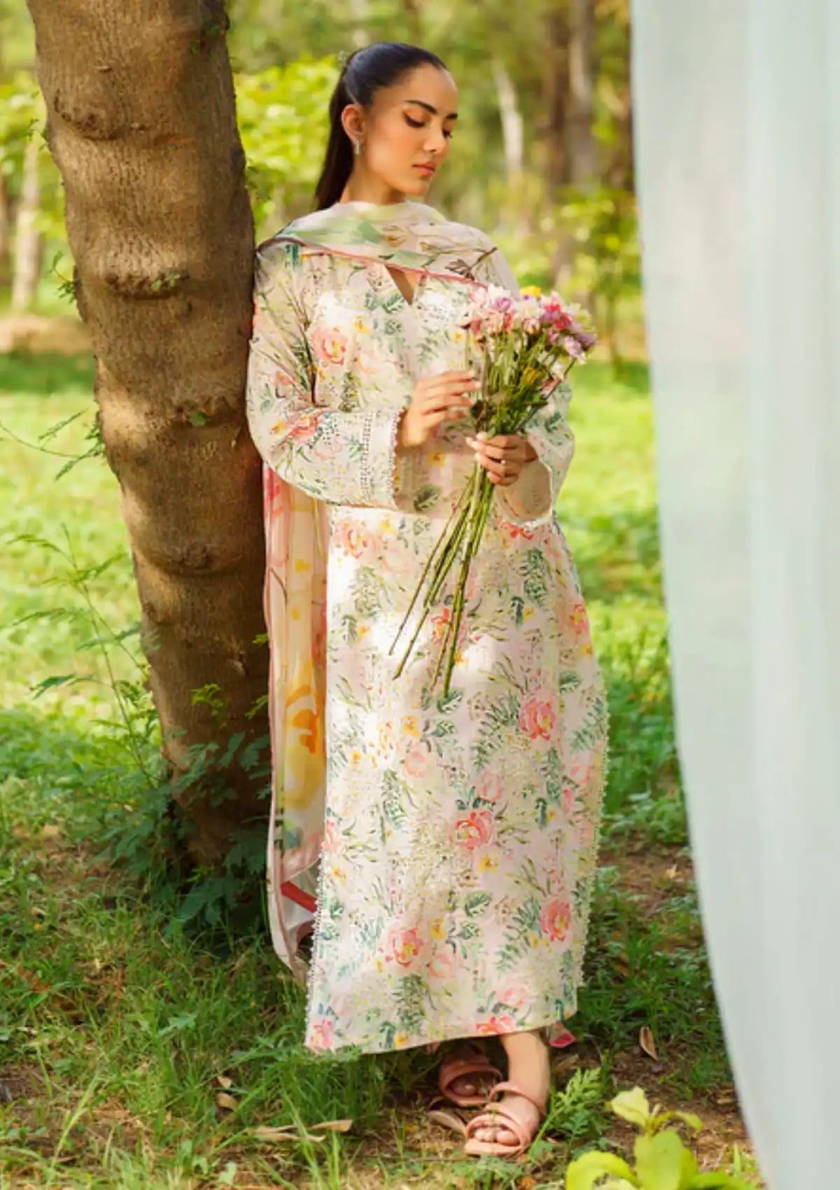 Summer Skies By Yards'24 D-10-Primrose - Mohsin Saeed Fabrics