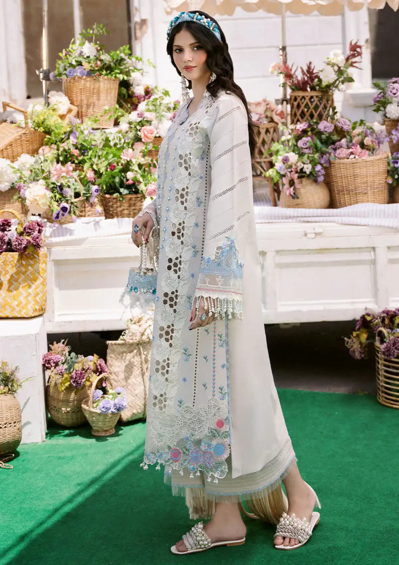 Bin Ilyas Clara Luxury Lawn'24 D-213-B - Mohsin Saeed Fabrics