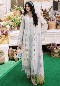 Bin Ilyas Clara Luxury Lawn'24 D-213-B - Mohsin Saeed Fabrics