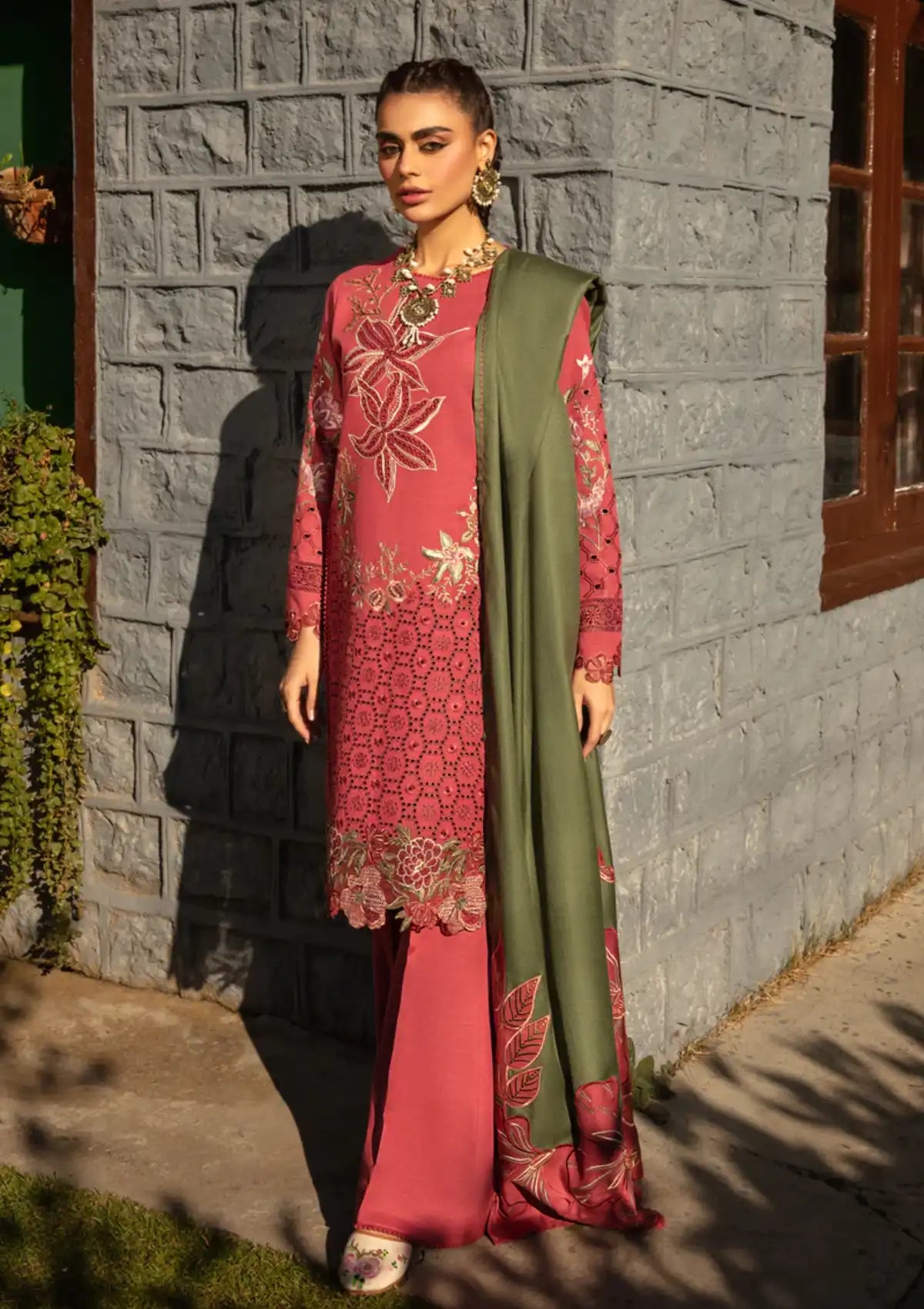 Rang Rasiya Dekh Magar Pyar Se Winter'23 D-03 UZURI - Mohsin Saeed Fabrics