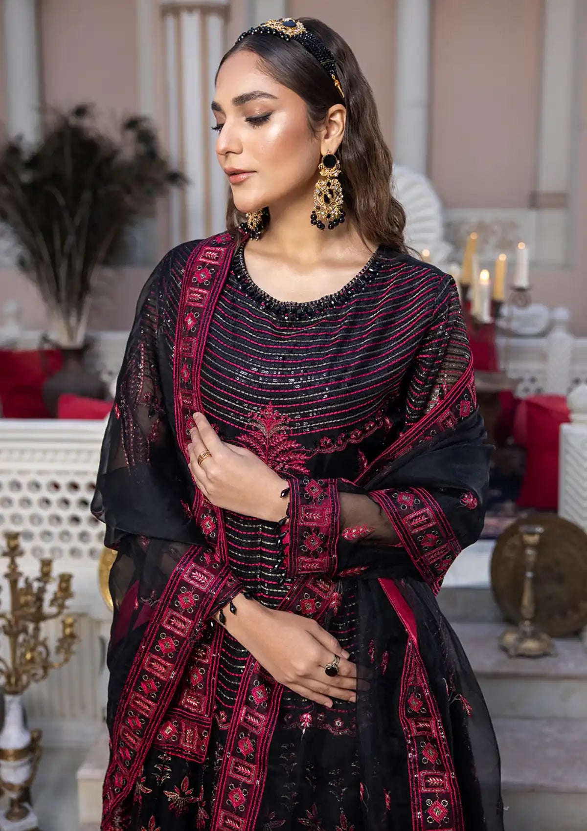 Noor-e-Jahan By Shahjahan Formal'24 SJ-23024-B - Mohsin Saeed Fabrics