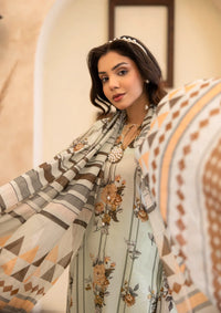 Waresha Printed Perfection Lawn'26 PP-02 Gulnaar Essence