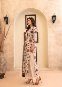 Waresha Printed Perfection Lawn'26 PP-03 Haseen Aura
