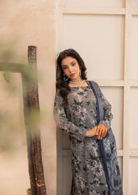 Waresha Printed Perfection Lawn'26 PP-04 Zeenat Royale