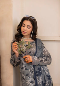 Waresha Printed Perfection Lawn'26 PP-04 Zeenat Royale