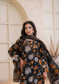 Waresha Printed Perfection Lawn'26 PP-05 Noor Mahal