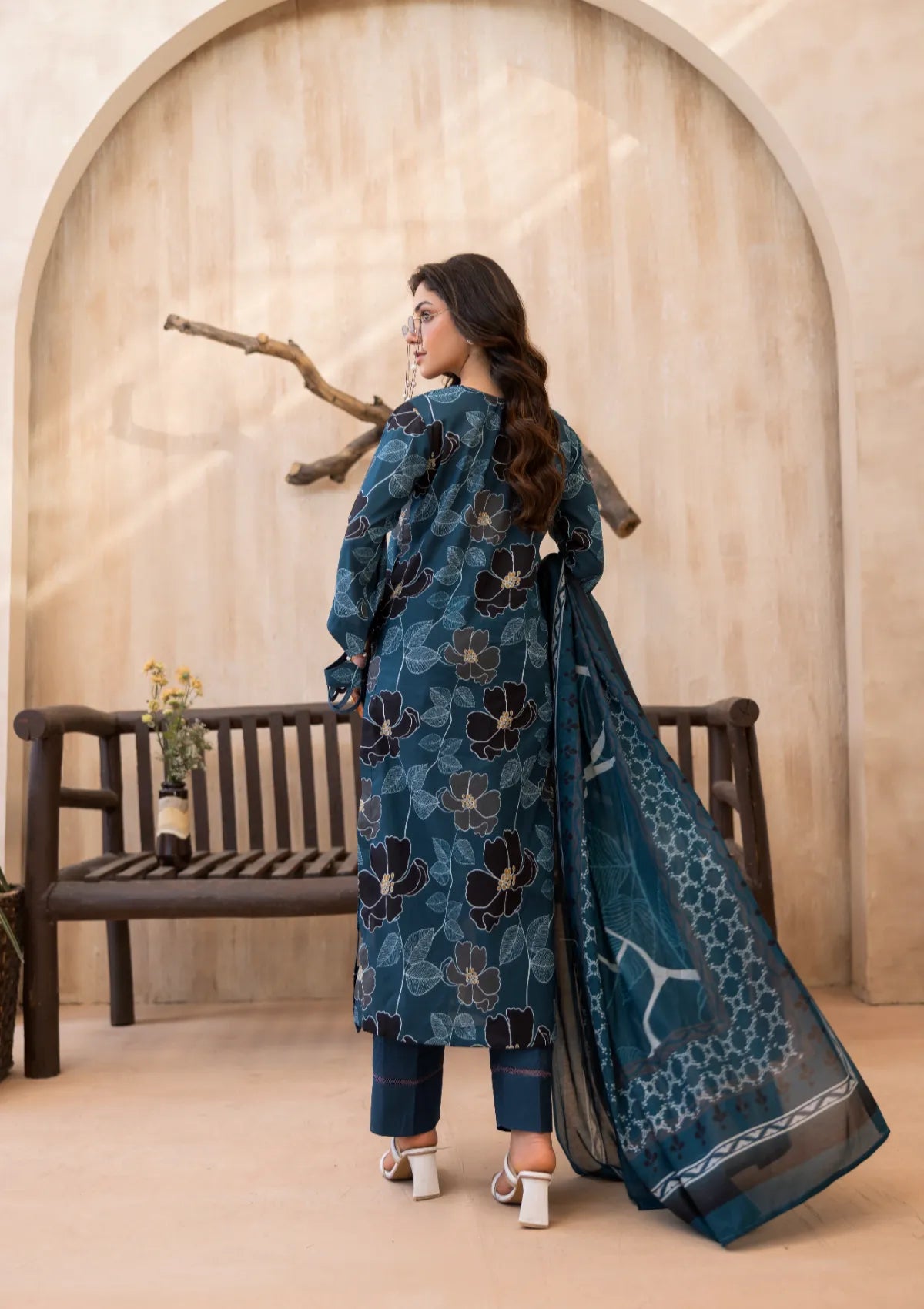 Waresha Printed Perfection Lawn'26 PP-06 Summer Royale