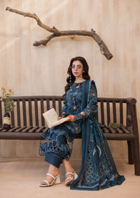 Waresha Printed Perfection Lawn'26 PP-06 Summer Royale