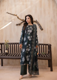 Waresha Printed Perfection Lawn'26 PP-07 Rooh-e-Gul