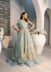 Mehroz-e-Rah By Anam Pret'24 D-03-Ice Blue - Mohsin Saeed Fabrics