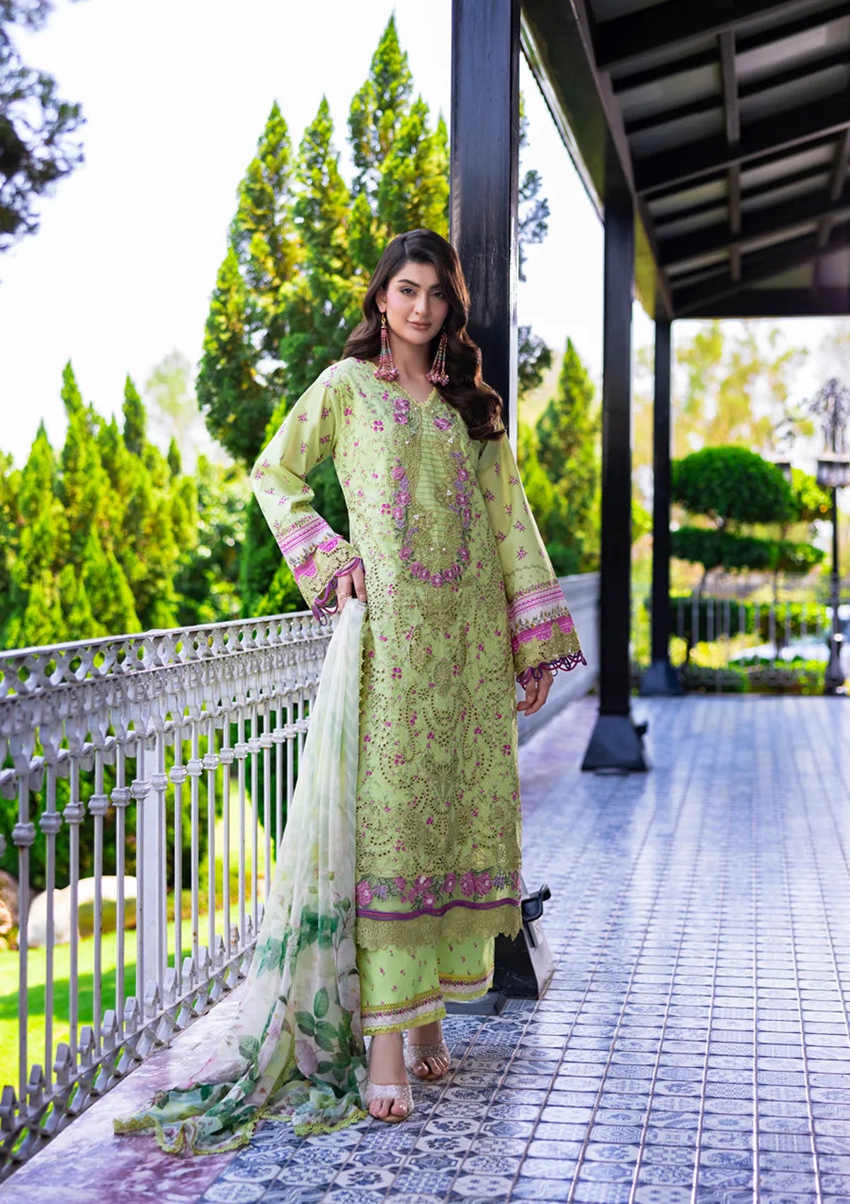 Eshaisha Printed & Emb Lawn Vol-3'26 EA-5593