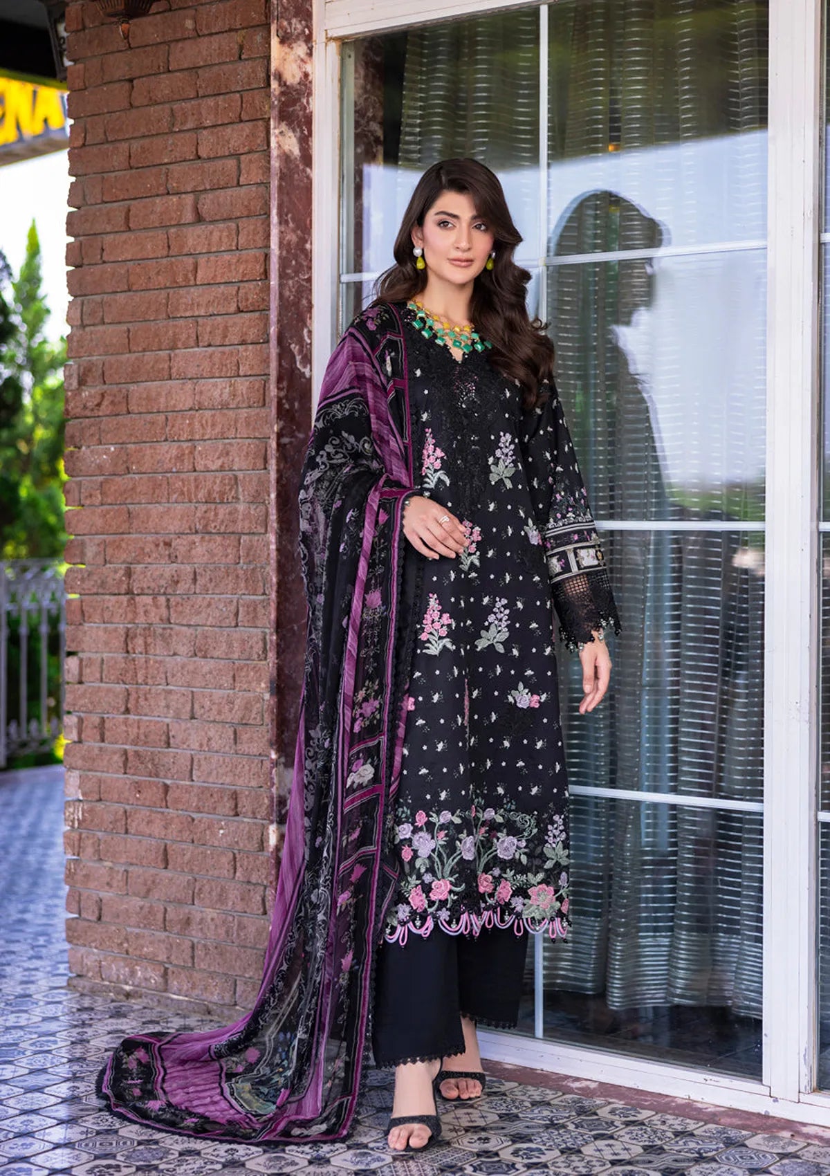 Eshaisha Printed & Emb Lawn Vol-3'26 EA-5594