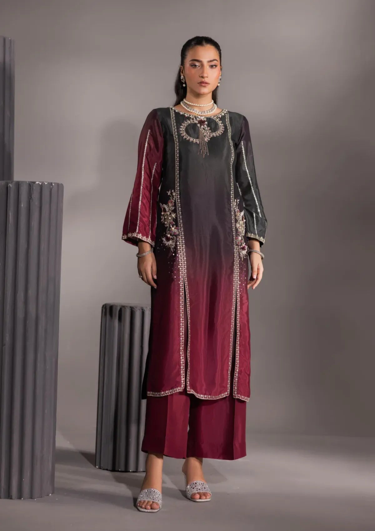 Clothere By Anam Silk Charme Edition'25 D-011