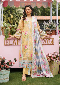 Elaf Prints Lawn Collection'24 EEP-03A-Citrus Squad - Mohsin Saeed Fabrics