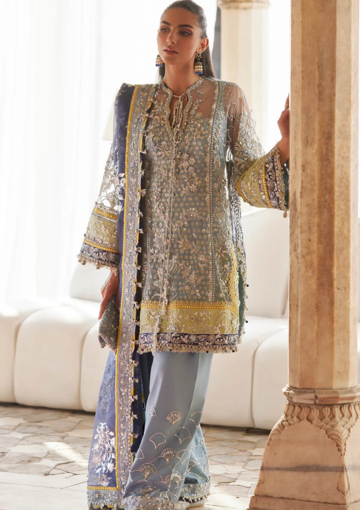 Zaha Gossamer Wedding Festive'25 ZC-04-Nilofar-e-Shaam