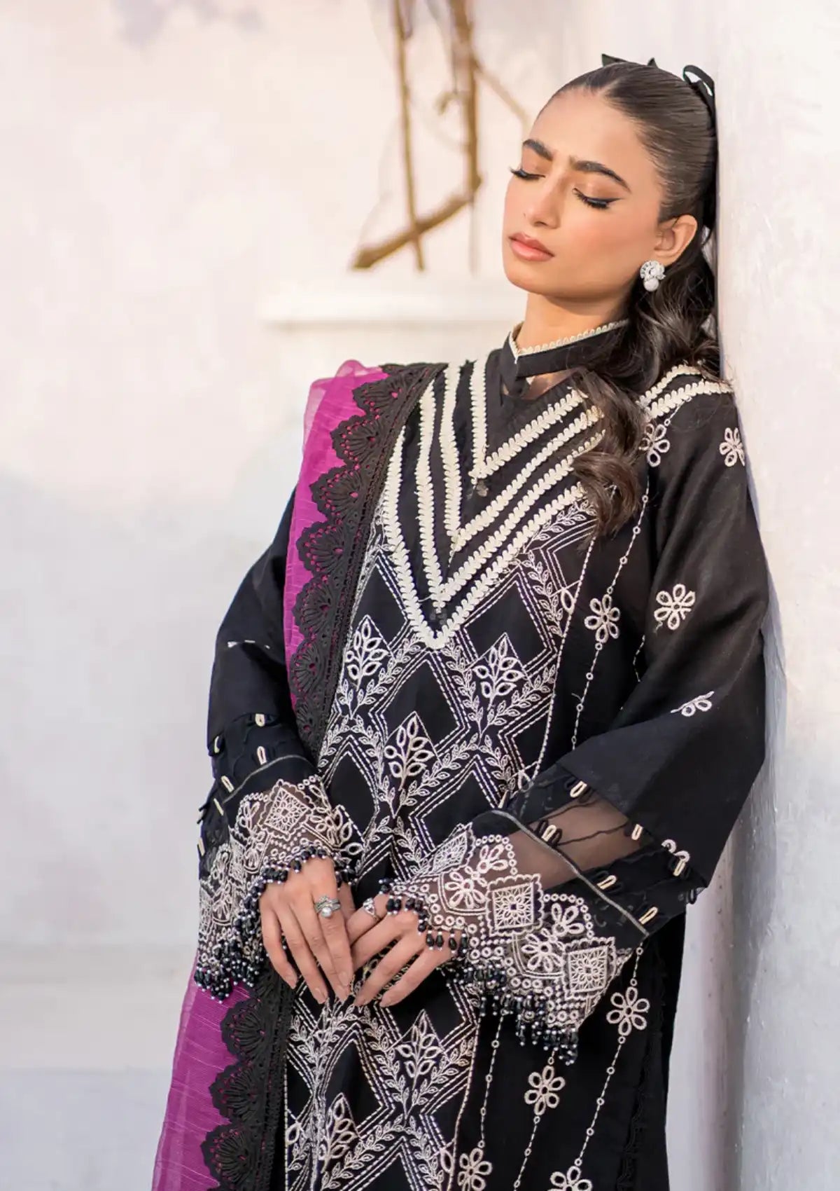 Parishay Dilkash Summer Lawn'24 Vol-02 DH-07 - Mohsin Saeed Fabrics