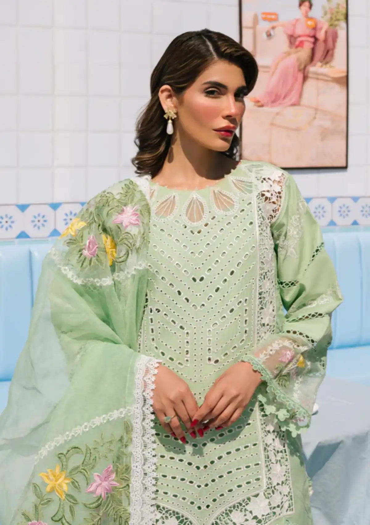 Parishay Santa Cruz Luxury Lawn'24 SC-12