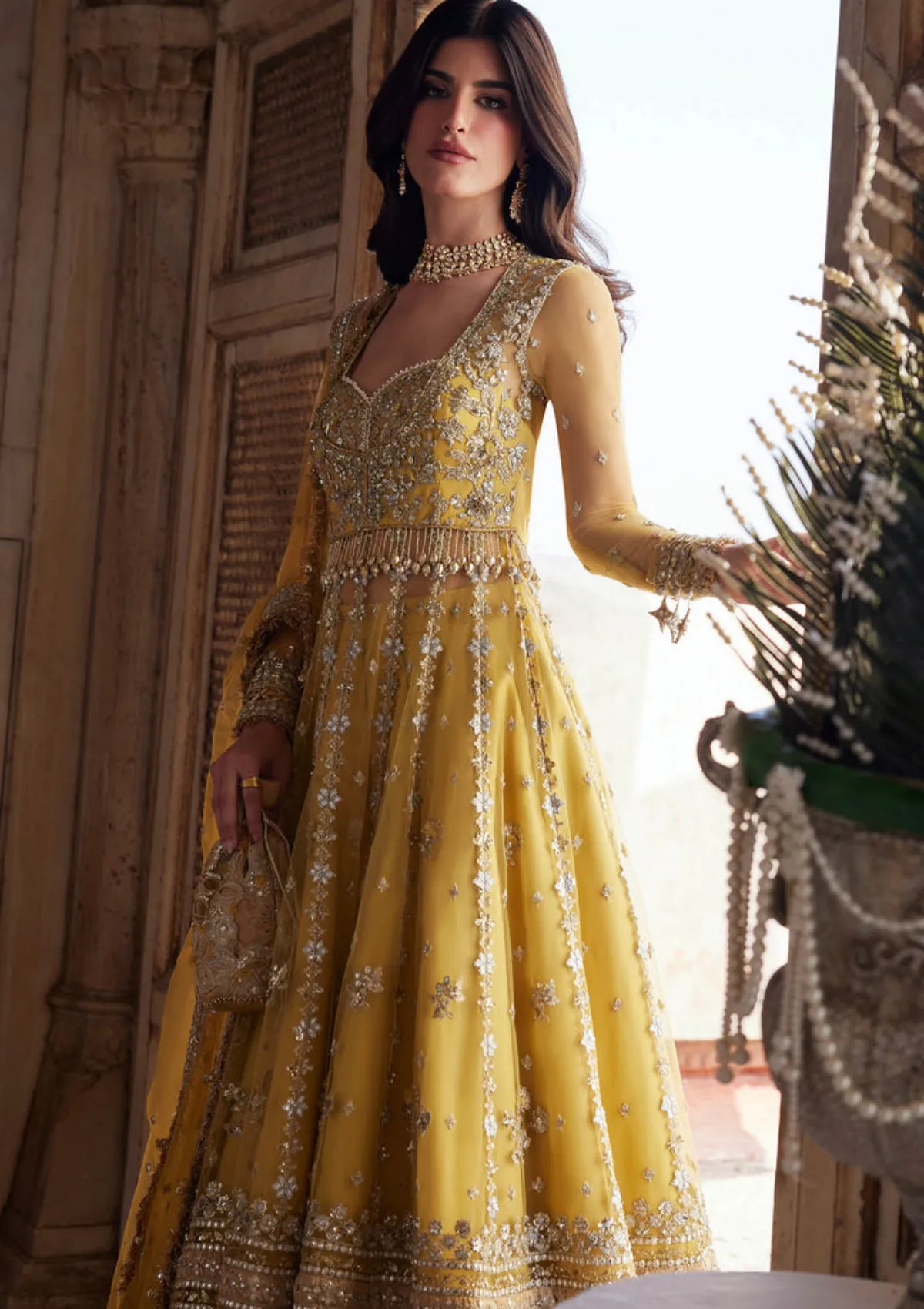 Zaha Gossamer Wedding Festive'25 ZC-02-Surajmukhi