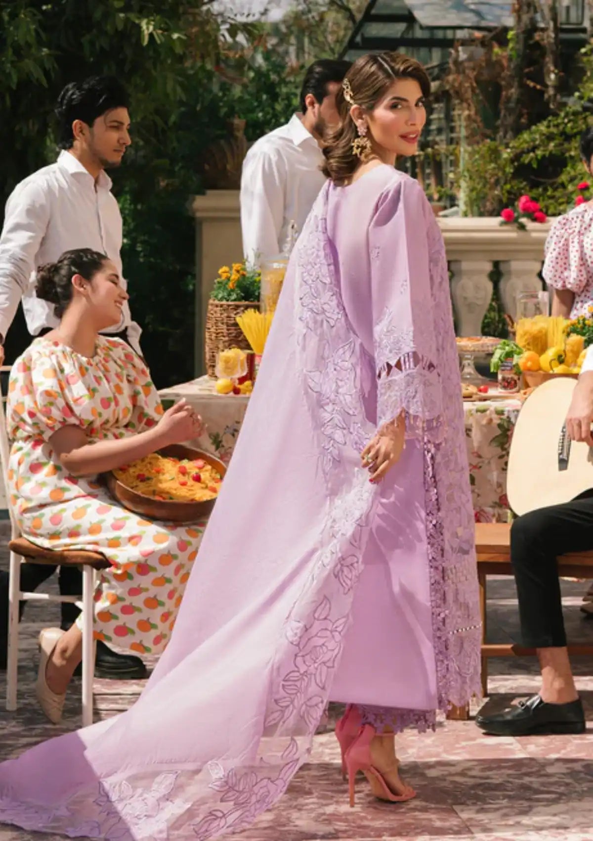 Parishay Santa Cruz Luxury Lawn'24 SC-06 - Mohsin Saeed Fabrics