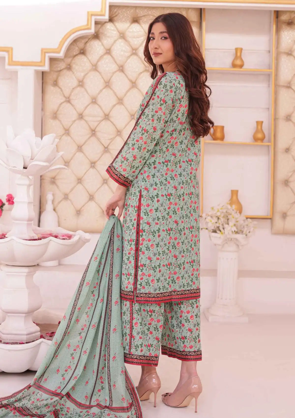 Andaaz By MTF Printed Lawn'24 D-02 - Mohsin Saeed Fabrics