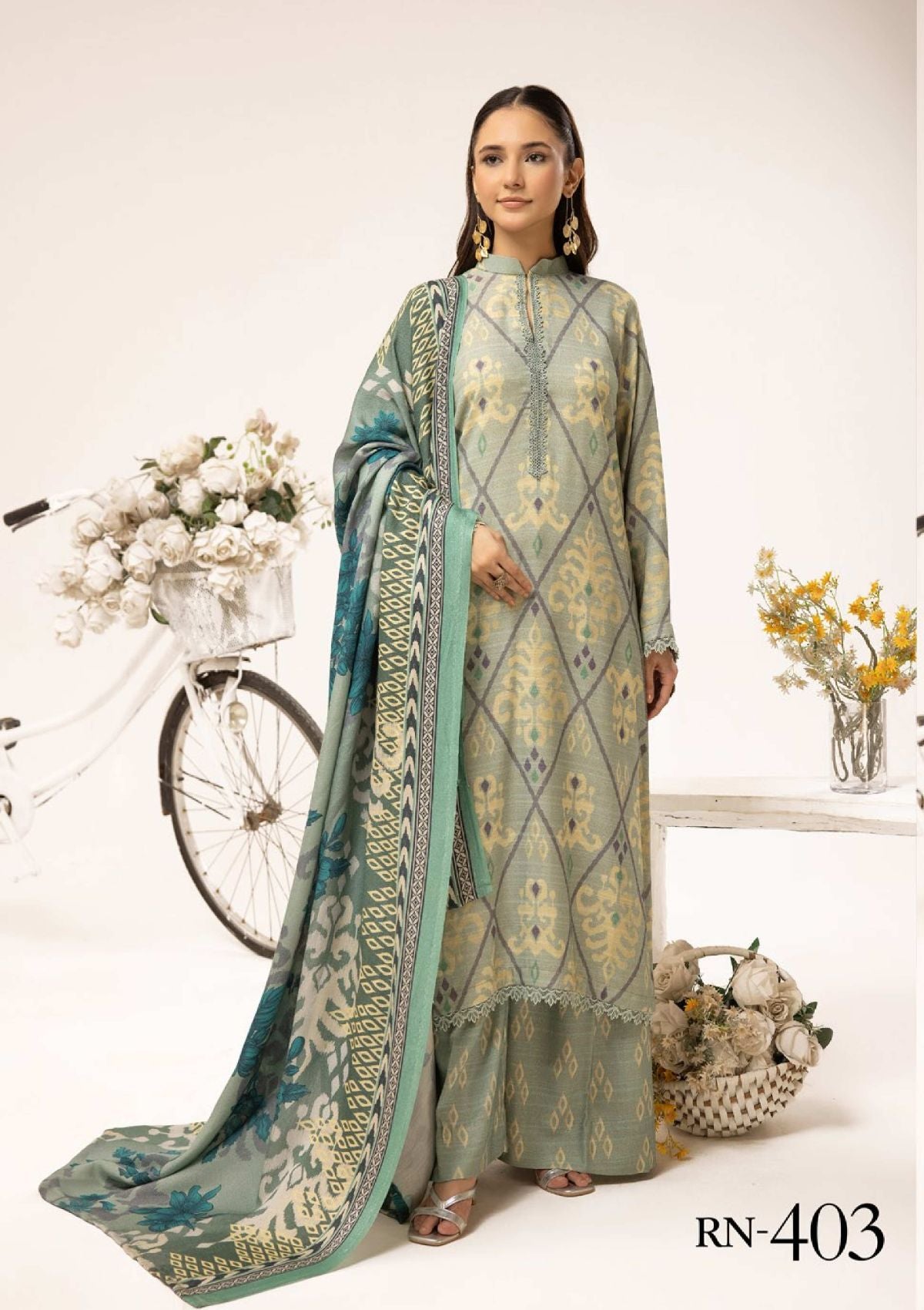 Rangrez Printed Wool by Nur'24 RN-403