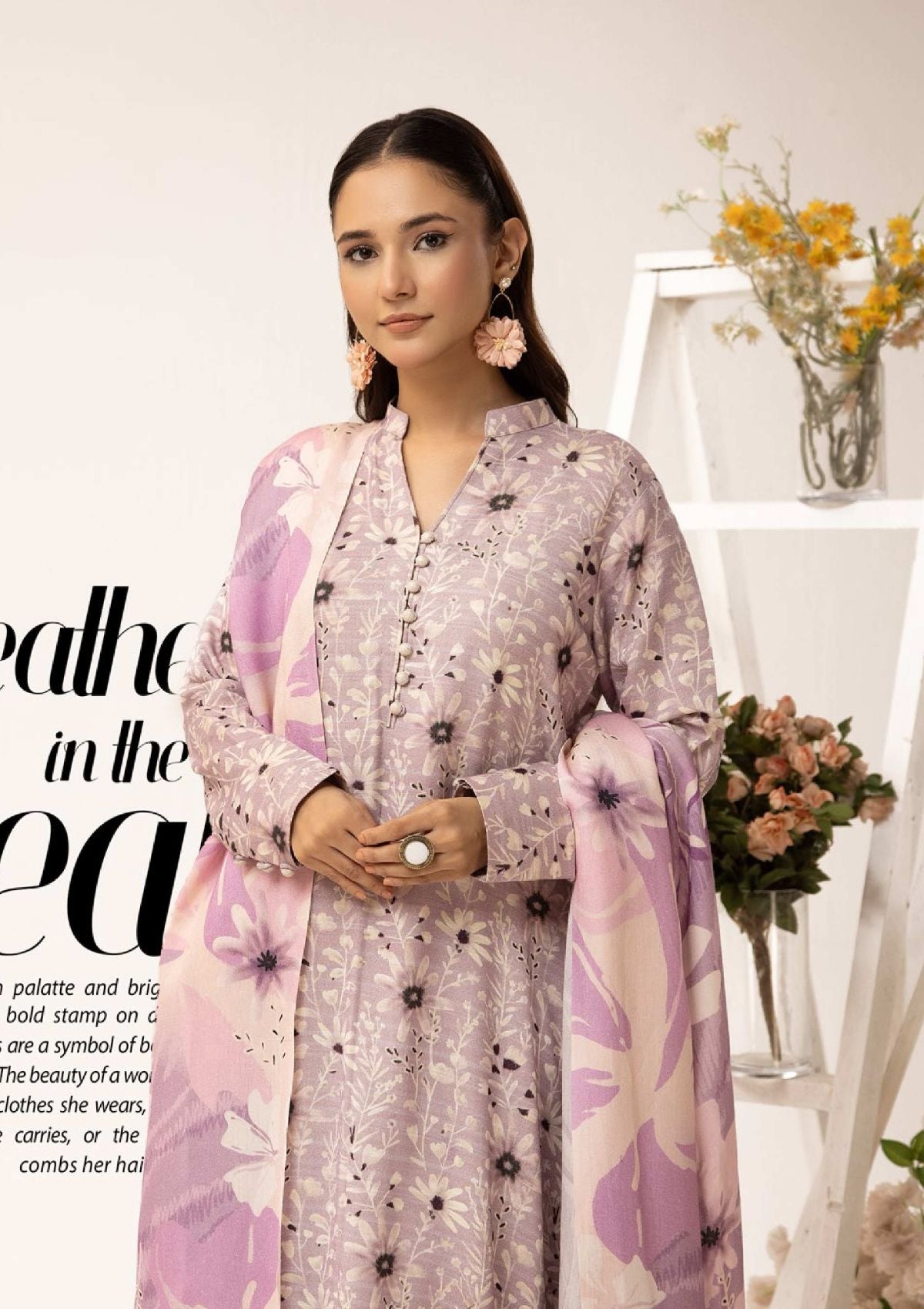 Rangrez Printed Wool by Nur'24 RN-404