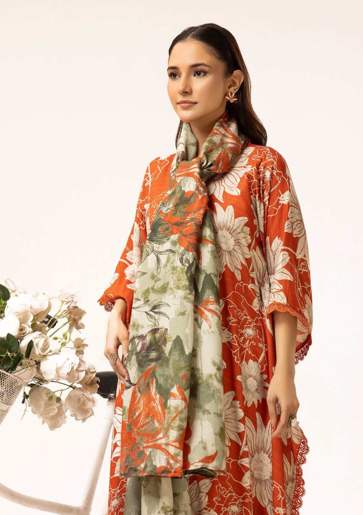 Rangrez Printed Wool by Nur'24 RN-405