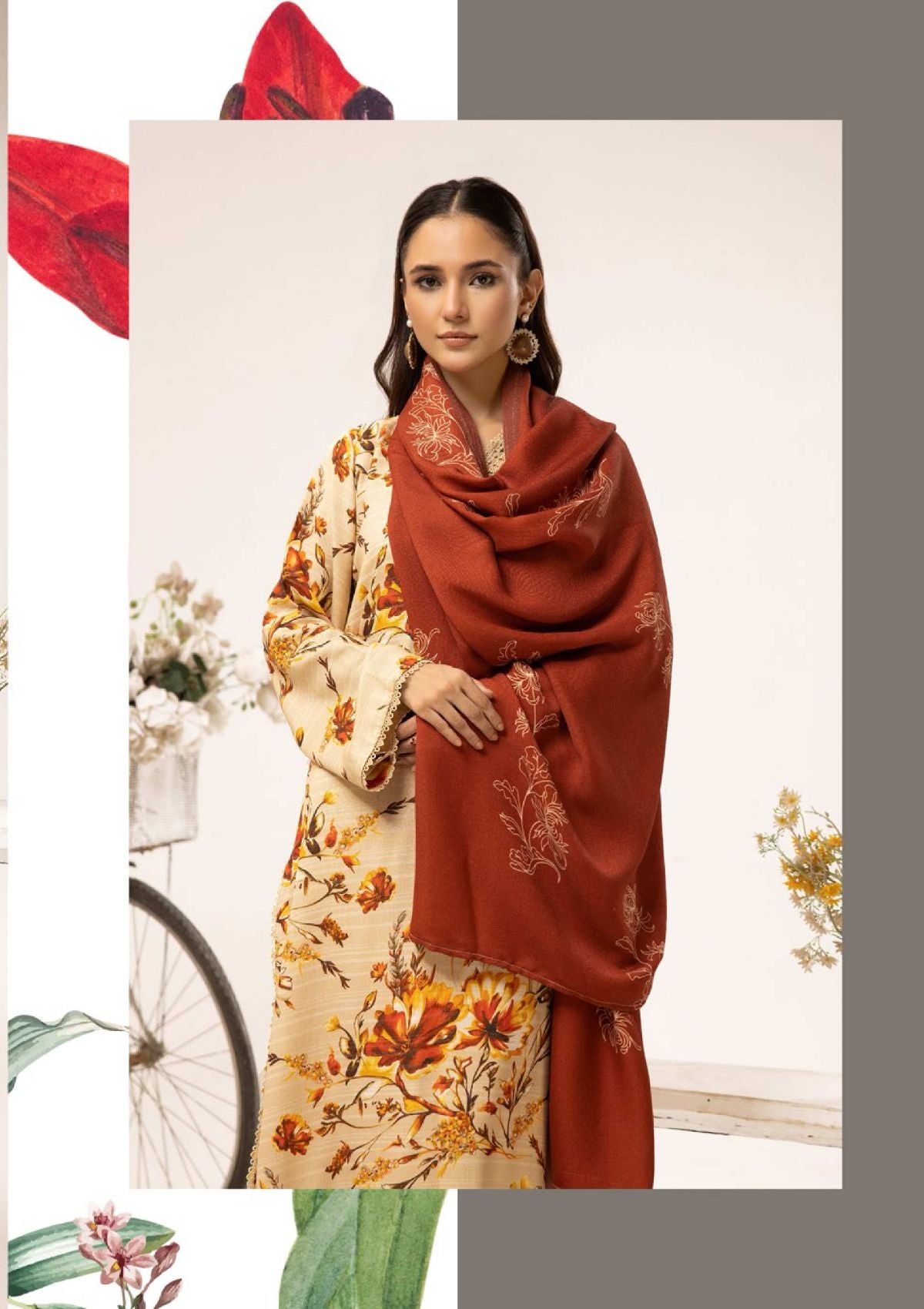 Rangrez Printed Wool by Nur'24 RN-408