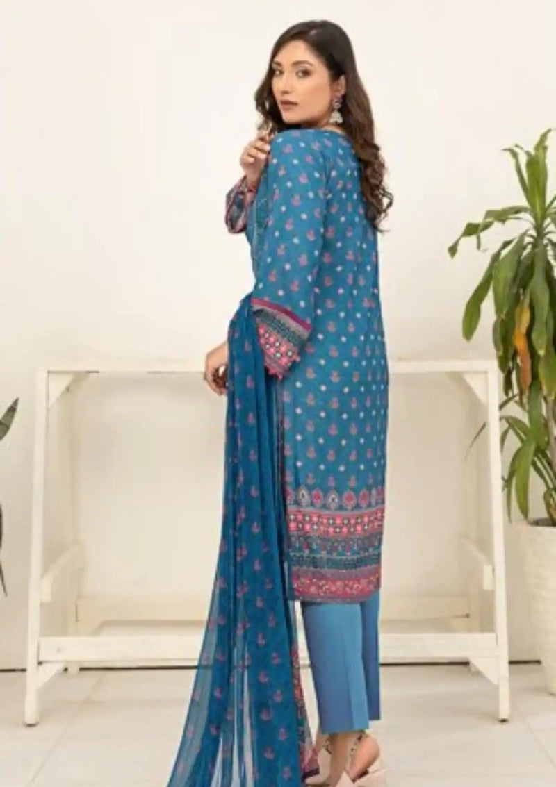 Dosti Emb Karandi'23 Vol-01 D-09 - Mohsin Saeed Fabrics