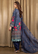 Safwa Bliss Emb Lawn'24 SBL-09 - Mohsin Saeed Fabrics