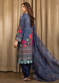 Safwa Bliss Emb Lawn'24 SBL-09 - Mohsin Saeed Fabrics