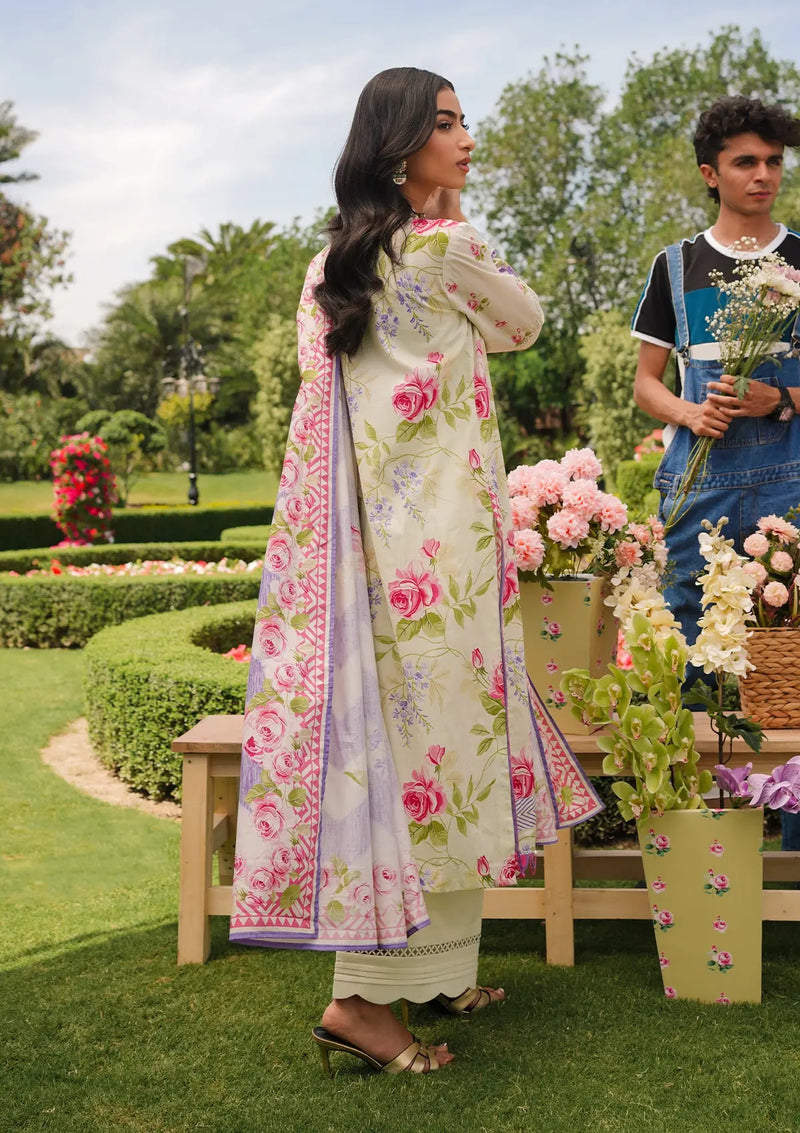 Elaf Prints Lawn Collection'24 EEP-03B-Meadow Magic