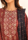 Sahar Printed Emb Lawn V2'23 D-05 - Mohsin Saeed Fabrics