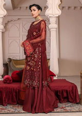 JJ Embellish By Janique'25 Vol-01 D-007 Red Stone