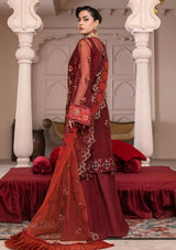 JJ Embellish By Janique'25 Vol-01 D-007 Red Stone