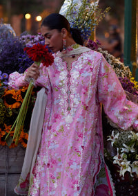 Zaha Wildflower Festive Lawn'26 ZF-03 PEONY REVERIE