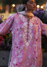 Zaha Wildflower Festive Lawn'26 ZF-03 PEONY REVERIE