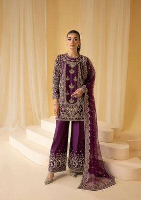 Nuriyaa Mystic Luxe Formal'23 HAZE - Mohsin Saeed Fabrics