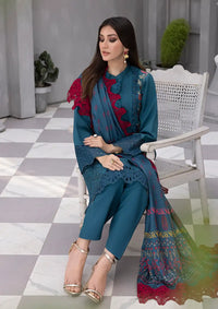 Rang Rasiya Florence Slub Linen'23 D-01 MINHA - Mohsin Saeed Fabrics