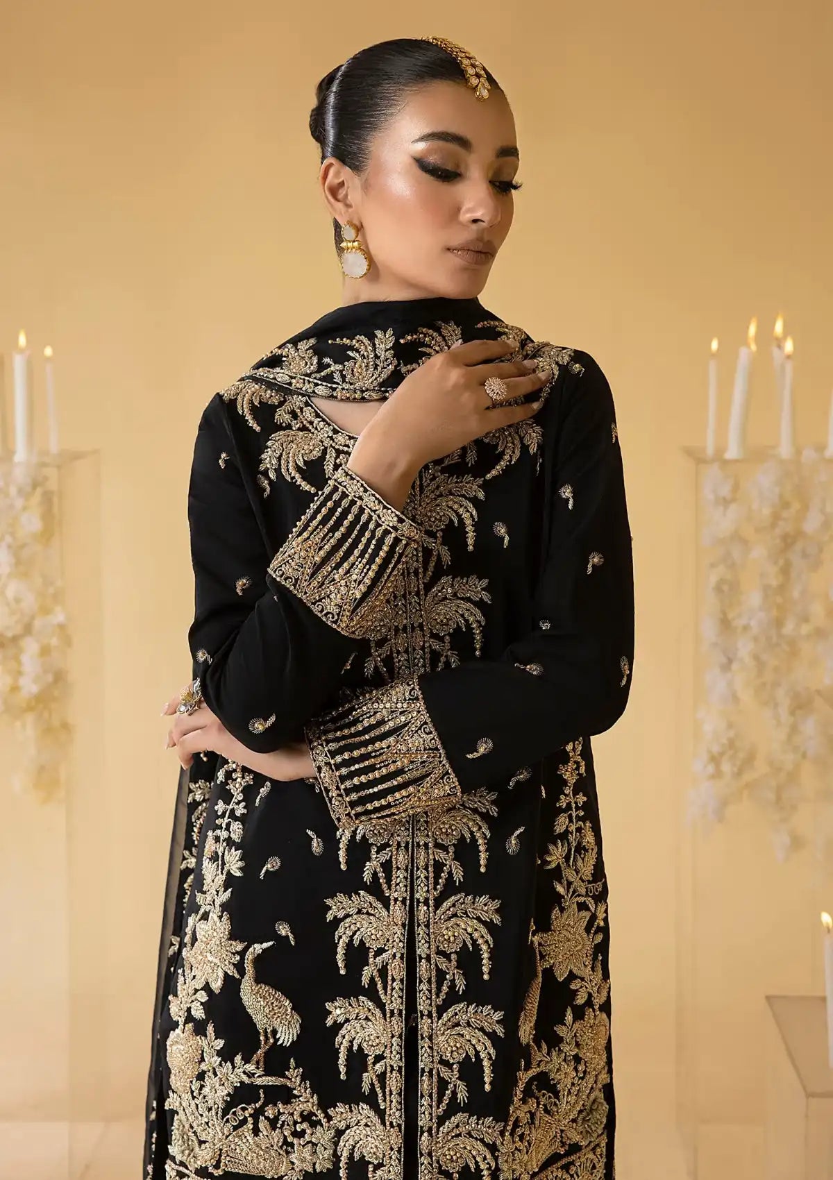 Nuriyaa Mystic Luxe Formal'23 JADE - Mohsin Saeed Fabrics