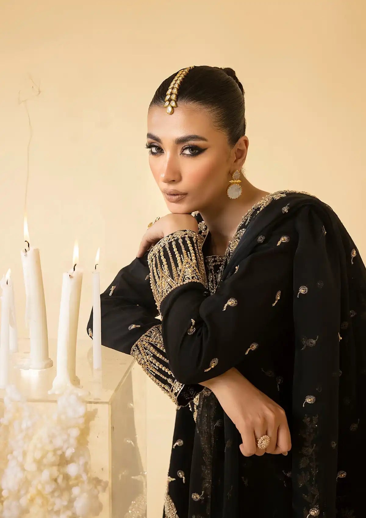 Nuriyaa Mystic Luxe Formal'23 JADE - Mohsin Saeed Fabrics