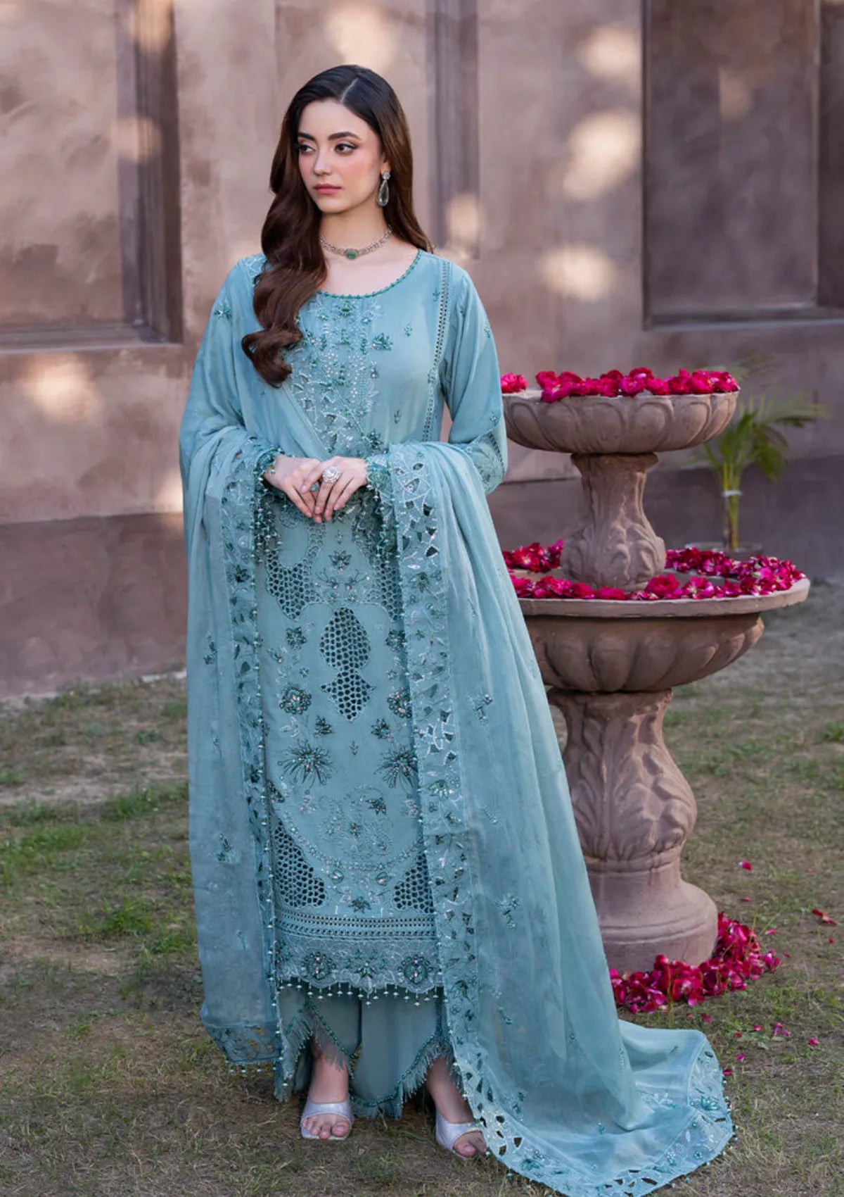 Raeesa Premium Kimora Luxury Karandi'26 HK-14 LEVA