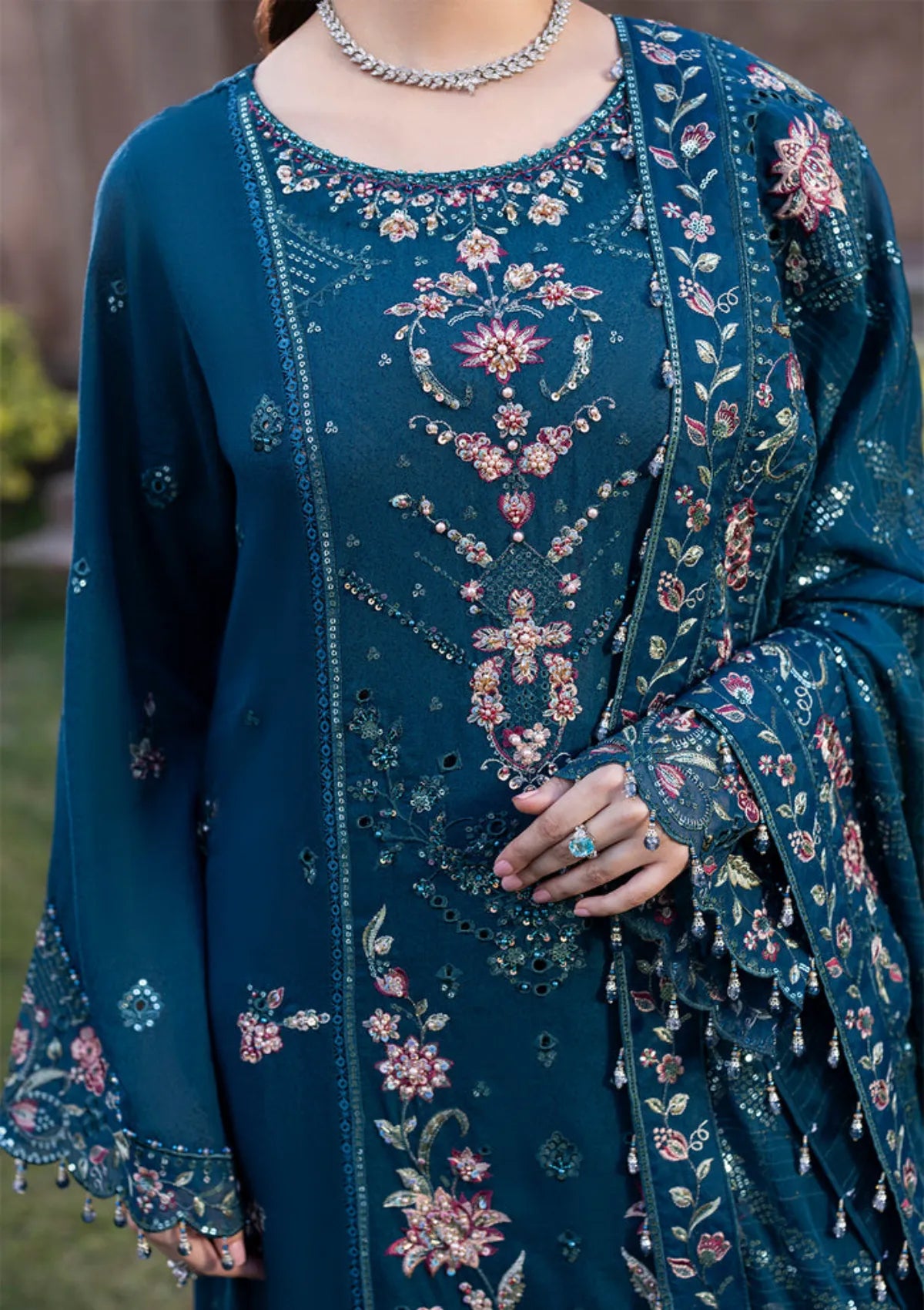 Raeesa Premium Kimora Luxury Karandi'26 HK-16 NAYLO