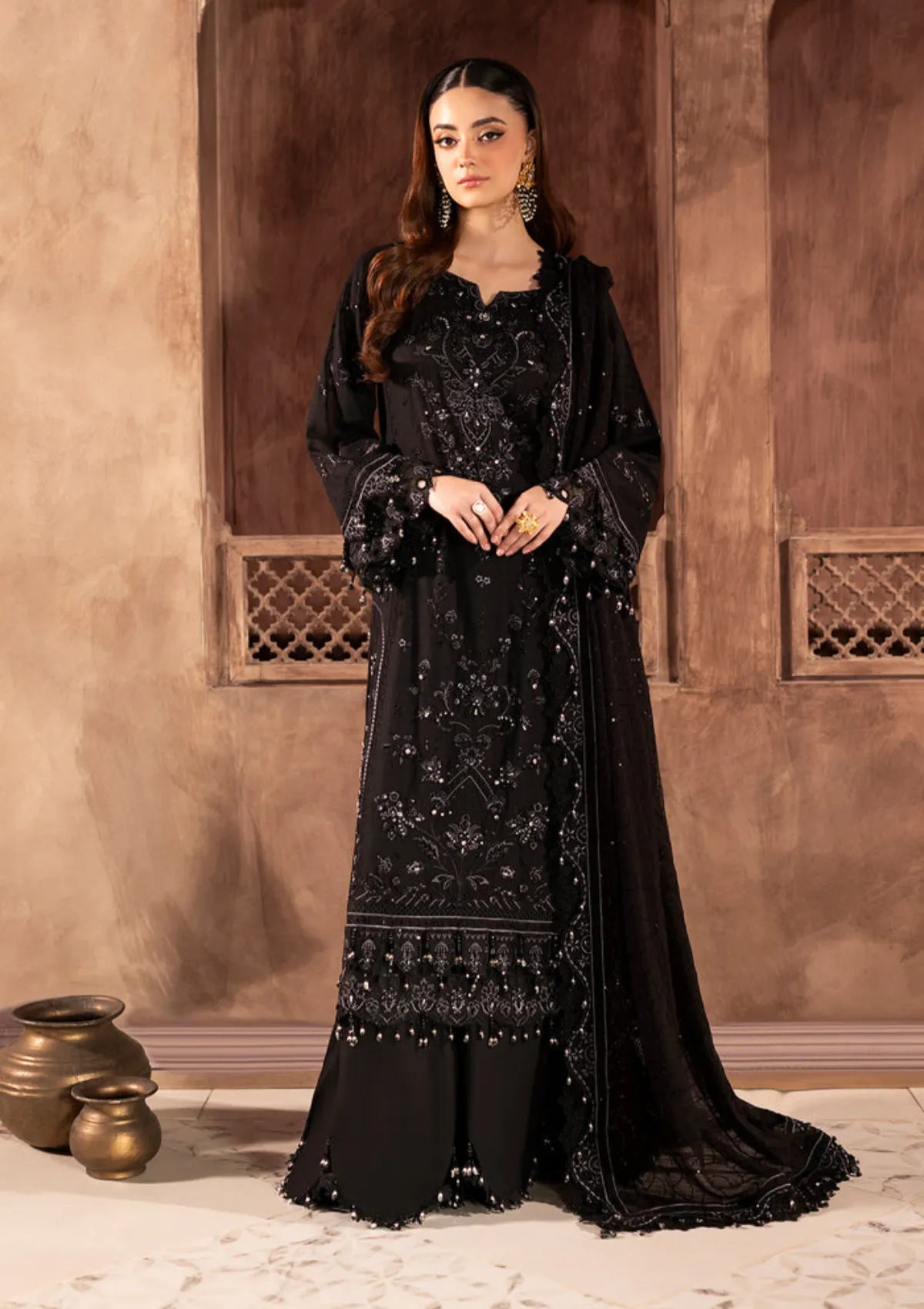 Raeesa Premium Kimora Luxury Karandi'26 HK-18 ONIX