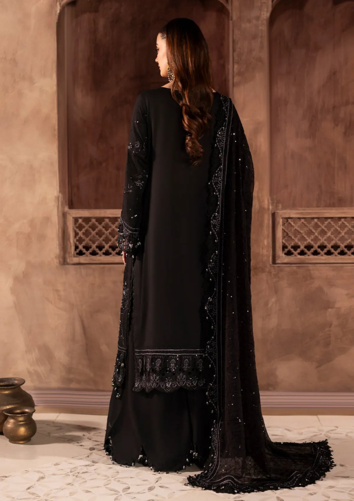 Raeesa Premium Kimora Luxury Karandi'26 HK-18 ONIX