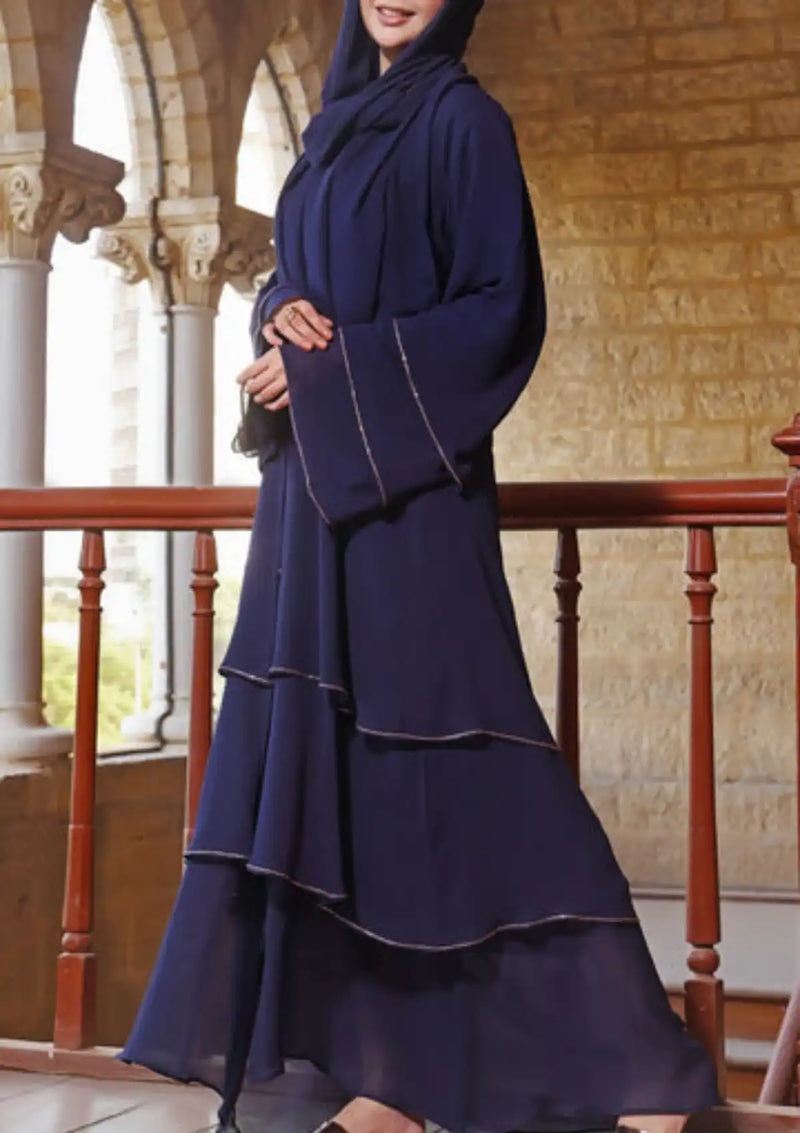 Premium Abaya (Blue Diamond)