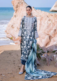 Zainab Chottani Winter Shawls'23 D-02 KINARA - Mohsin Saeed Fabrics