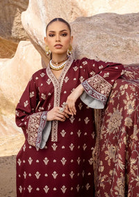 Zainab Chottani Winter Shawls'23 D-07 GUZEL - Mohsin Saeed Fabrics
