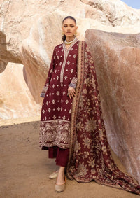 Zainab Chottani Winter Shawls'23 D-07 GUZEL - Mohsin Saeed Fabrics